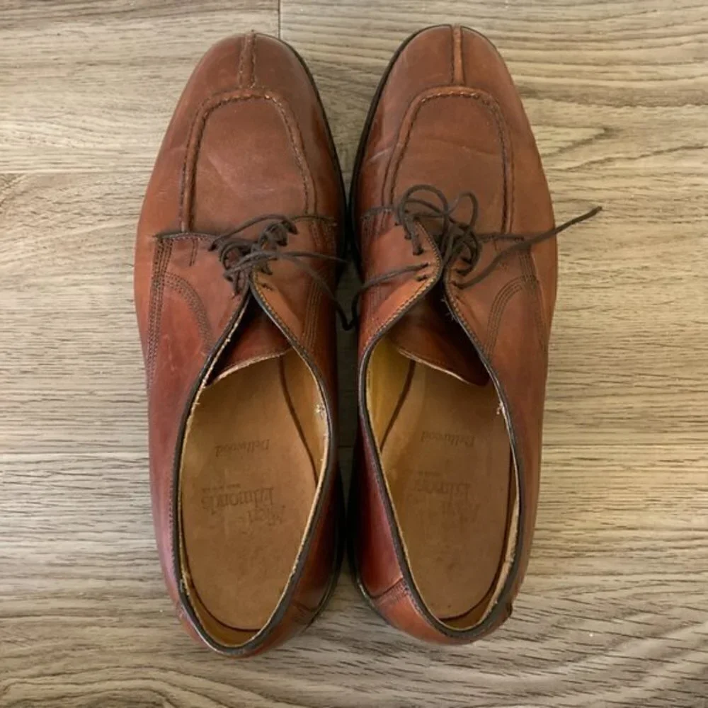 Allen Edmonds Dellwood Men's Leather Dress Shoes Size 10